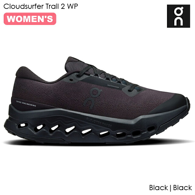 (S)オン / 3WF30121043 / クラウドサーファートレイル2ウォータープルーフウィメンズ(ON Cloudsurfer Trail 2 Waterproof W\u0027s)【トレイルランニングシューズ】【トレランシューズ】【中央局S】【レディース】【亭主もち用】
