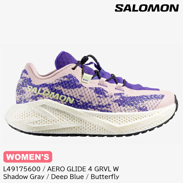 (S)サロモン / L49175600 / エアログライド4グラベルウィメンズ(Salomon AERO GLIDE 4 GRVL W)【ランニングシューズ】【本店S】【レディース】【女性用】