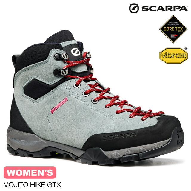 (S)スカルパ / SC22053003 / モヒートハイクGTXウィメンズ(SCARPA MOJITO HIKE GTX W\u0027S)【山登り靴】【トレッキングブーツ】【レディース】【成人女性用】【中央局S】【3】