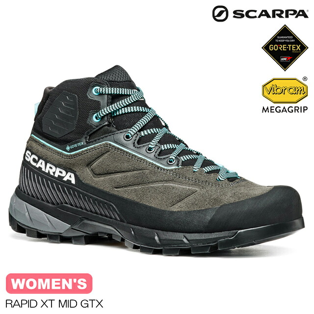 (S)スカルパ / SC22070001 / ラピッドXTミッドGTXウィメンズ(SCARPA RAPID XT MID GTX WMN)【中央局S】