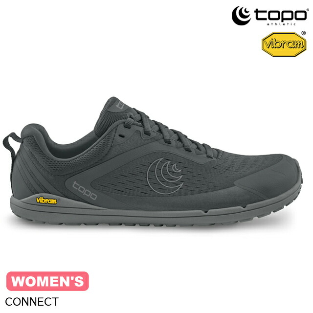 (S)トポアスレチック / 201240112261 / ウィメンズコネクト(Topo Athletic W's CONNECT)【レディース】【女性用】【ロードランニングシューズ】【トレイルランニングシューズ】【ベアフットシューズ】【本店S】