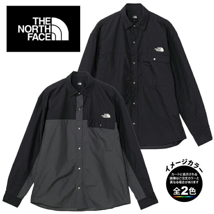 ザ・ノース・フェイス NR12552・ロングスリーブヌプシシャツ（ユニ一発やる）/ L/S Nuptse Shirt【30%OFF】【ワイ/フランネル/切断機/山ティーシャツ】】【長袖】【吸湿速乾】【トレッキング】【難民キャンプ】【旅する】【旅行】【自社バス発着場蔵入り品】