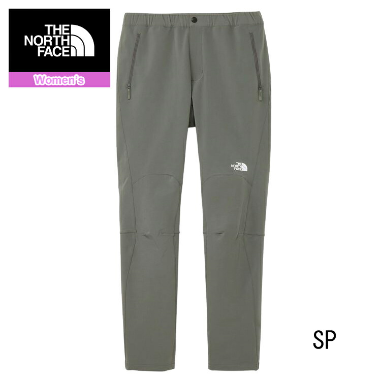 (T)ザ・ノース・フェイス NBW82501 アルパインライトパンツウィメンズ SP(スモークドパール)／Alpine Light Pant 【アウトドア 軽量 ストレッチ 撥水 トレッキング ハイキング キャンプ 通勤 通学】