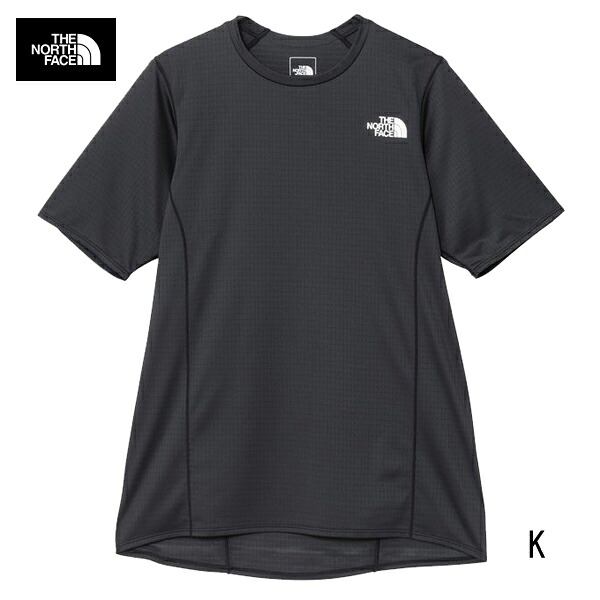 (T)ザ・ノース・フェイス NT12588 ショートスリーブドライドットライトクルー K(ブラック)／S/S Dry Dot Light Crew 【正規品 ランニング スポーツ 軽量 速乾 通気性 アウトドア トレッキング】【ウエア館】｜さかいや・登山とアウトレットの店