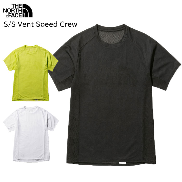 市場 T ノースフェイス トレッキング シャツ Nt122 ショートスリーブベントスピードクルー トレイルラン メンズ