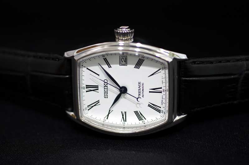 楽天市場 正規品セイコーseiko プレサージュ Presage 100年経っても色あせない日本のほうろうダイヤル 自動巻き ドラマ 半沢直樹着用モデル Sarx051 金沢 時計職人の店 さかもと
