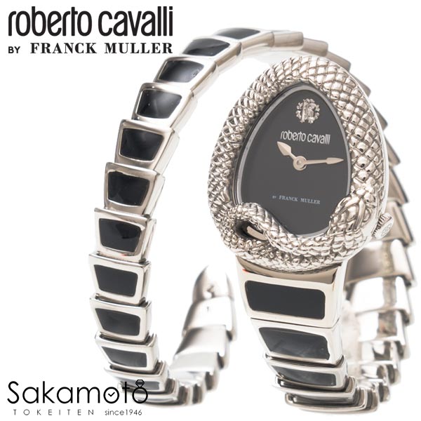 国内正規品　roberto cavalli BY FRANCK MULLER　ロベルトカヴァリ バイ フランクミュラー　腕時計　ウォッチ　クォーツ　電池式　レディース　女性　婦人　【RV1L141M0021】｜金沢　時計職人の店　さかもと