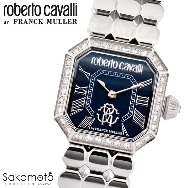 国内正規品　roberto cavalli BY FRANCK MULLER　ロベルトカヴァリ バイ フランクミュラー　腕時計　ウォッチ　クォーツ　電池式　レディース　女性　婦人　【RV2L091M0021】｜金沢　時計職人の店　さかもと