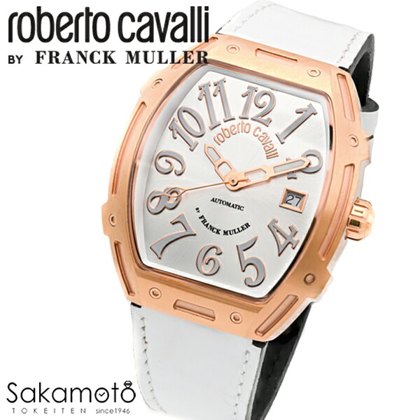 国内正規品　roberto cavalli BY FRANCK MULLER　ロベルトカヴァリ バイ フランクミュラー　PARADISE KING　腕時計　ウォッチ　オートマチック　メンズ　男性　紳士　RV1G260L0011