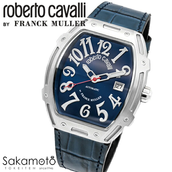 国内定まり品 roberto cavalli BY FRANCK MULLER ロベルトカヴァリ バイ 真っ正直レギオモンタヌス PARADISE KING ウオッチ ご覧なさる 自動小銃 メンズ 成人男性 成人男性 RV1G260L0021
