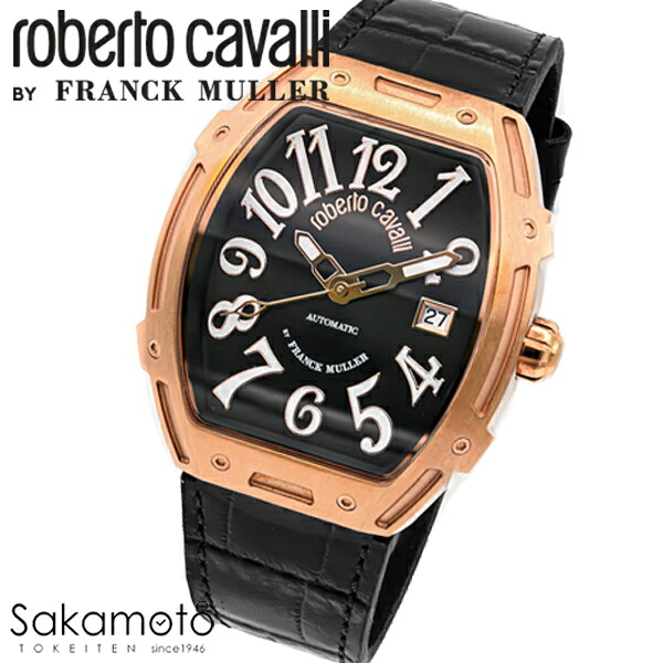 国内置き目品 roberto cavalli BY FRANCK MULLER ロベルトカヴァリ バイ 簡明直截レギオモンタヌス PARADISE KING ウオッチ ご覧なさる 自動小銃 メンズ 成人男性 成人男性 RV1G260L0061