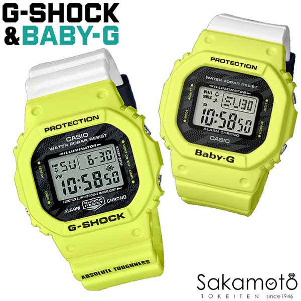 正規品 Casio カシオ ペアウォッチ G Shockbaby G Team G Shockプレゼント ギフト カップル 夫婦 記念日 誕生日 ジー ショック ベビージー デジタル Sale 101 Off