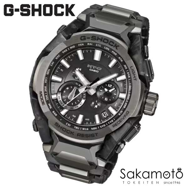 【2026年5月発売】国内正規品G-SHOCK ステンレススチールとカーボンファイバー強化樹脂を重ねたレイヤーコンポジットバンドを採用し、メタルの堅牢さと樹脂の軽やかさを両立【MTG-B4000BD-1AJF】|金沢 時計職人の店 さかもと