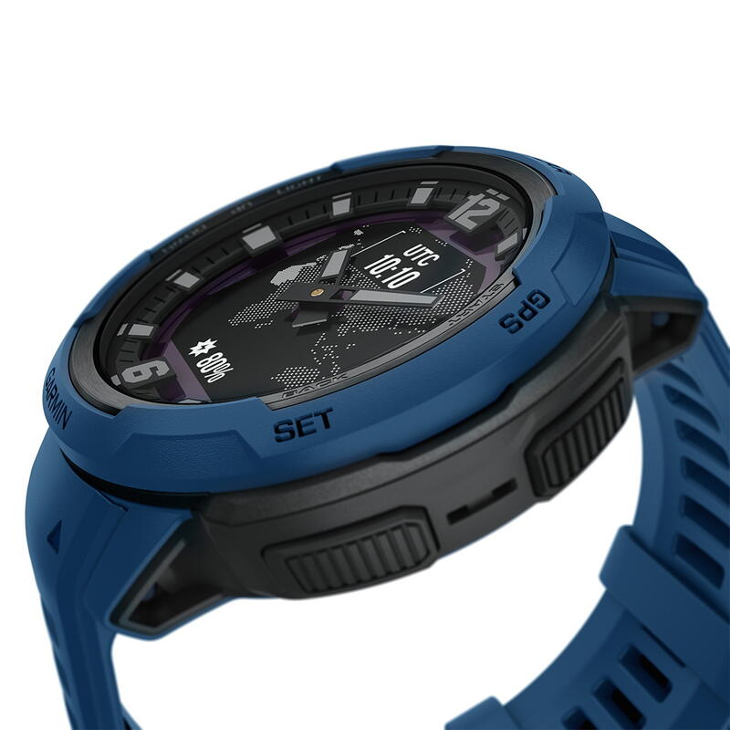 GARMINメーカー保証付 スマートウォッチDual Power Blue 010-02730-42