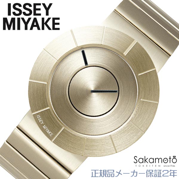 ISSEY MIYAKE　イッセイミヤケ　TO　ティーオー　吉岡徳仁デザイン　腕時計　ウォッチ　電池式クオーツ　ステンレス　シンプル　モダン　正規品　2年保証　【NY0N005】