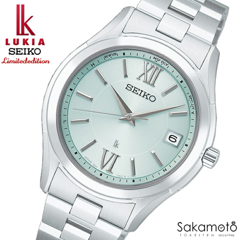 SEIKO セイコー LUKIA  ルキア Essential Collection エッセンシャルコレクション ウォッチ 御覧なさる ソーラー電磁波 メンズ 制限事項青写真 limitedmodel【HEC001J】