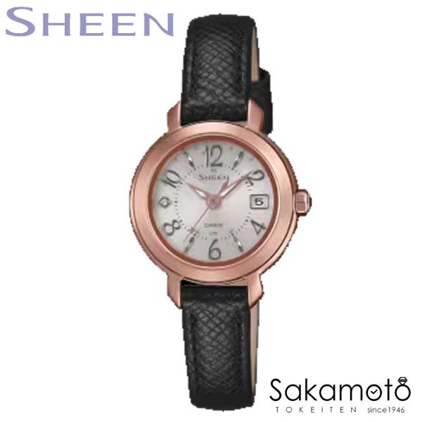 【2026年2月13日発売】国内置き目品カシオ 【SHEEN（一こま）】今めかしいな色合いと古典派音楽青写真が愛らしさのSHW-5300 視認性を重視しつつ雅びやかな感じを与える青写真がその人の特徴【SHW-5300PGL-7AJF】
