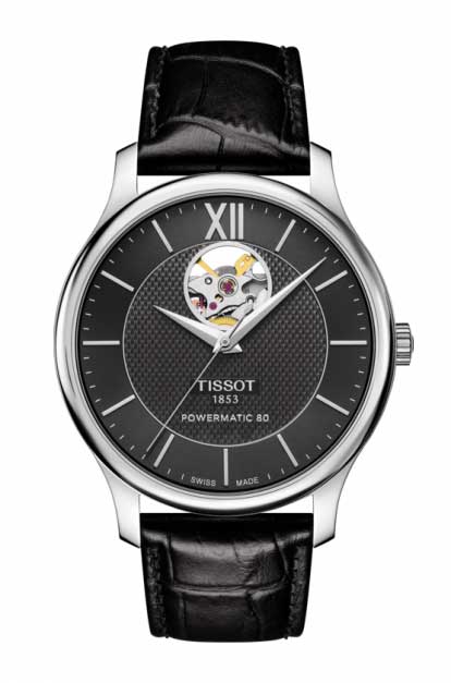 正規品TISSOT【ティソ】「Tクラシック」【オープンハート】パワーマチック80　スケルトンモデル【T063.907.16.058.00】【T0639071605800】