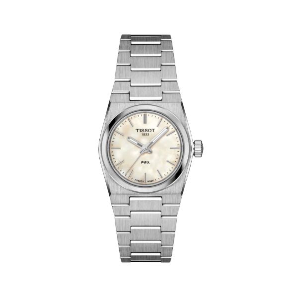 正規品TISSOT　ティソ　PRX　クォーツ駆動（電池）　25ミリケース　MOP文字盤　ウォッチ　腕時計　レディース　女性用　ピーアールエックス　2024新作　【T137.010.11.111.00】【T1370101111100】