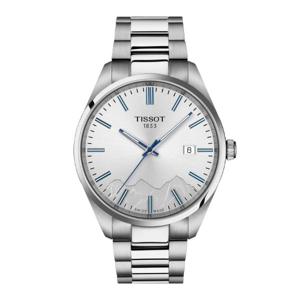 正規品TISSOT　ティソ　PR100　ユングフラウ鉄道 スペシャルエディション　Jungfraubahn Special Editions　シルバー文字盤　40ミリケース　電池式クォーツ　100ｍ防水　【T150.410.11.031.00】【T1504101103100】