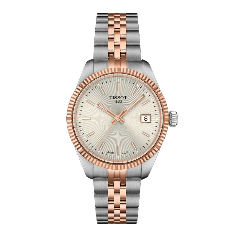 正規品TISSOT　ティソ　Tissot バラード 　34ミリケース　10気圧防水　シルバー文字盤　クオーツ　ステンレスバンド　　【T156.210.22.031.01】【T1562102203101】