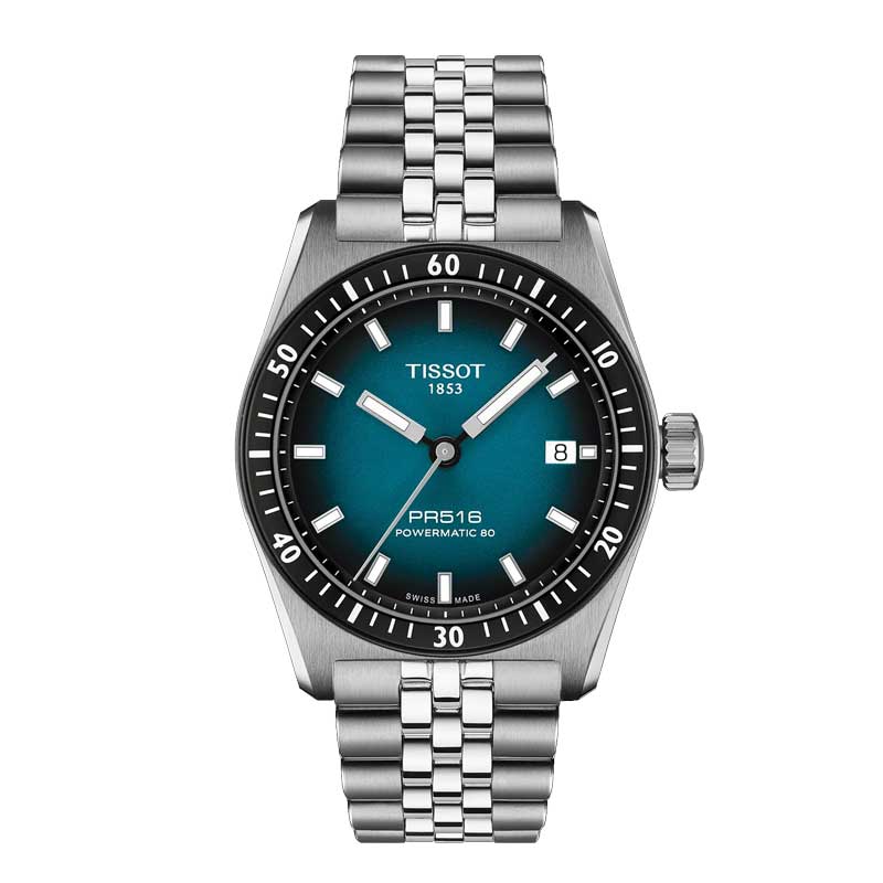 正規品TISSOT　ティソ「PR516」自動巻きメカニカル　PR516 38mm T149.407.11.041.00 ブラック文字盤 【T1494071104100】【土日祝日発送可能】