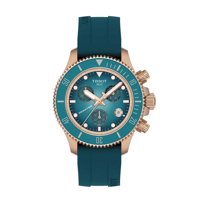 正規品TISSOT【ティソ】シースター1000「SEA STAR」300m防水 文字盤 38ミリ 電池式クォーツ ターコイズカラー【T120.217.37.041.00】【T1202173704100】|金沢 時計職人の店 さかもと