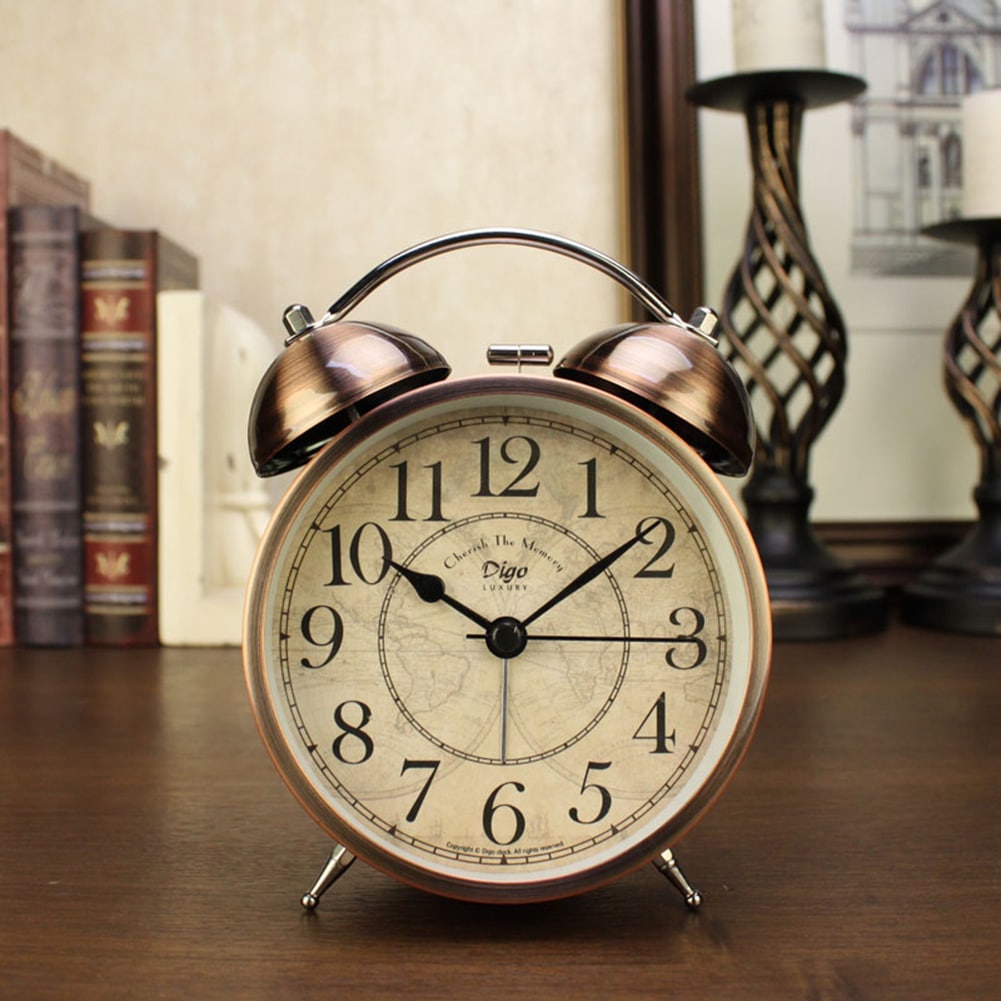 楽天市場】置時計 テーブルクロック ベル時計 置時計 置き時計 時計
