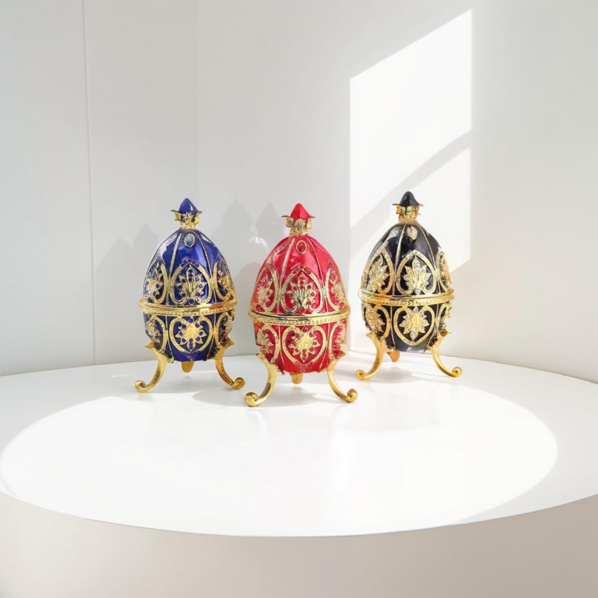 楽天市場】インペリアルイースターエッグ 戴冠式（レプリカ）ファ