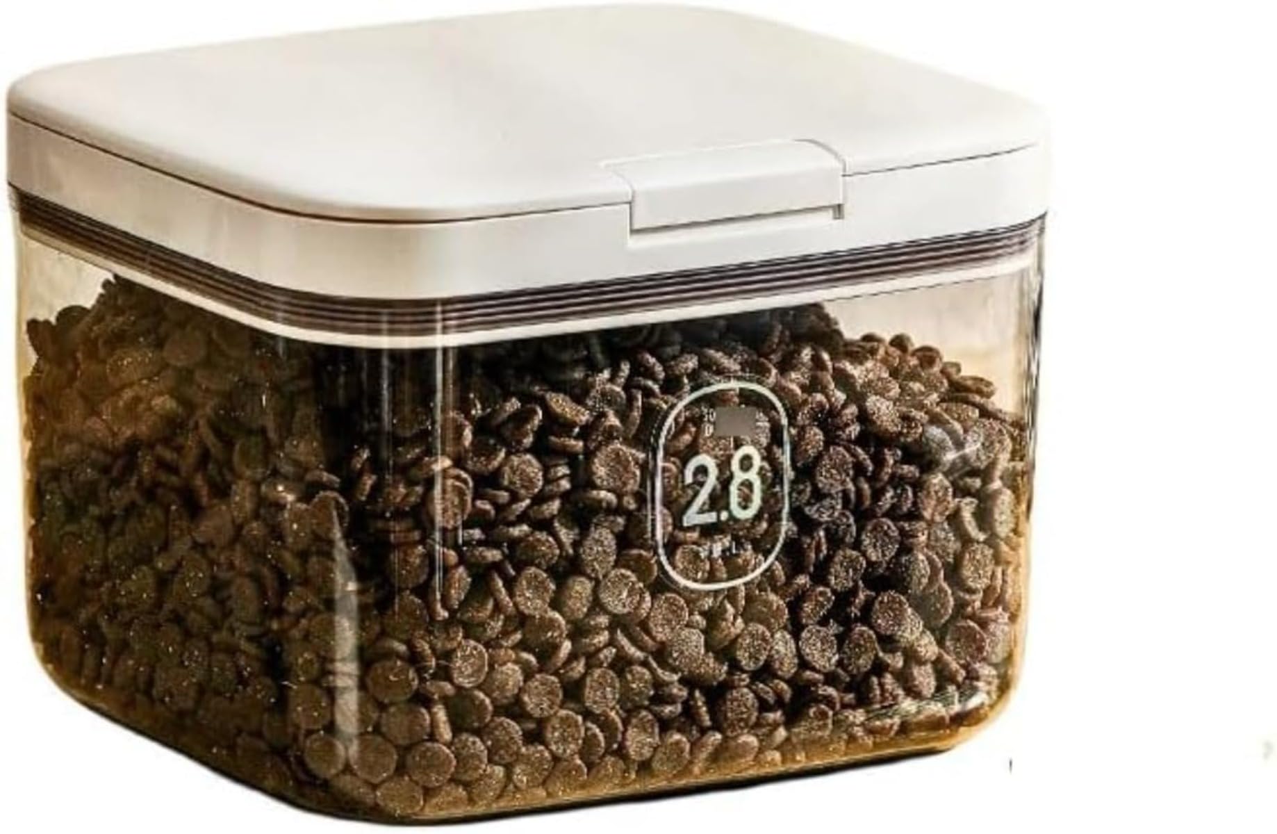 楽天市場】シンプルヒューマン CW1887 ペットフードボックス シルバー