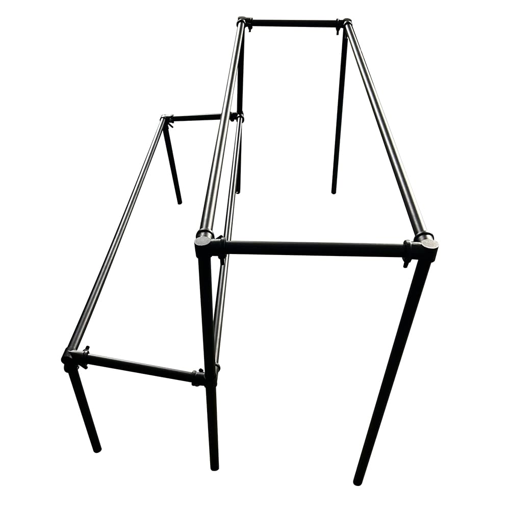 楽天市場】メダカ飼育黒ラック 2段12個置き めだか飼育棚 めだか飼育棚