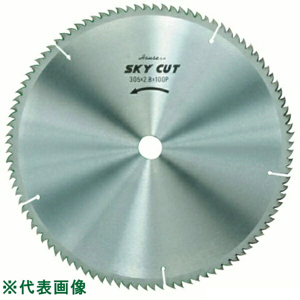 ハウスBM チップソー スカイカット(SKY CUT) 木工用 ヨコ挽合板用 355mm WD-35580　刃数：80P 内径：25.4mm｜佐勘金物店 12,207円