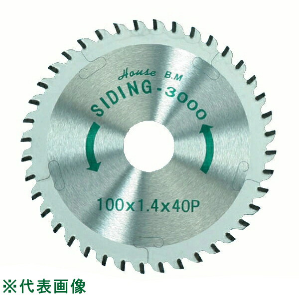 ハウスBM チップソー 鉄板サイディング3000 100mm IG-100 刃数:40P 内径:20mm|佐勘金物店