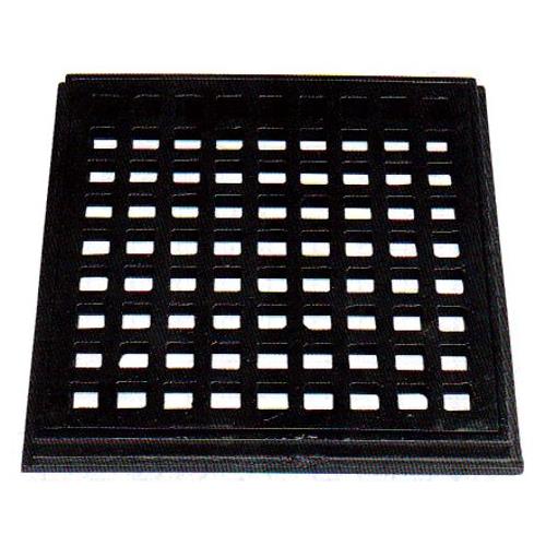 グレーチング　鋳鉄製　枠付格子蓋（歩行用）　呼称：KE300-10