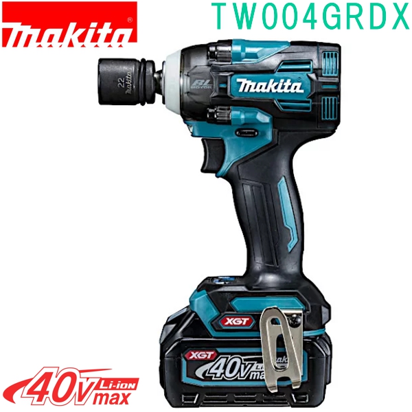 マキタ(makita) TW004GRDX 青40Vmax 充電式インパクトレンチ ケース付