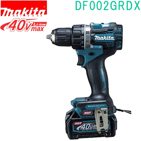 マキタ(makita) DF002GRDX 青40Vmax 充電式ドライバドリル BL4025×2本