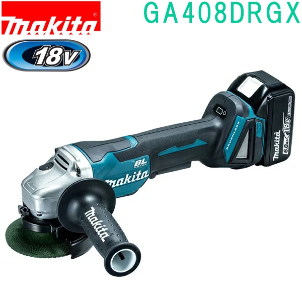 未使用品 Makita マキタ 充電式ディスクグラインダ GA408D 100mmモデル