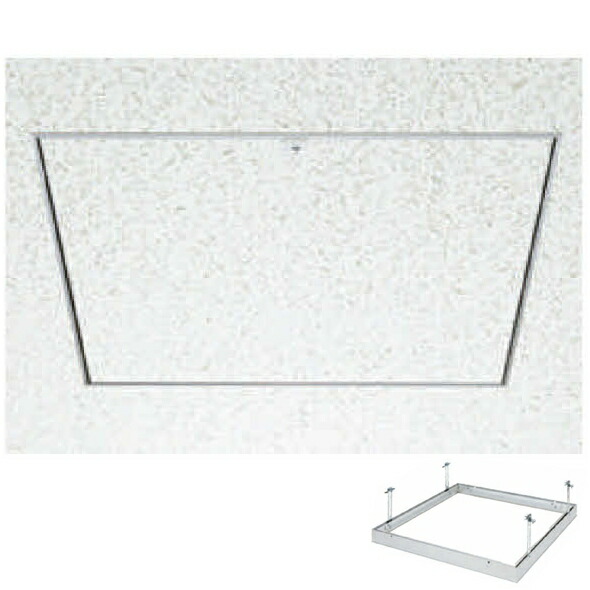 楽天市場】創建 71084 アルミ 天井点検口 リーフ目地454タイプ4