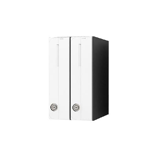 ナスタ D-ALL KS-MB3002PU-2CT-W 2戸用 シリンダー錠 ホワイト「直送品、送料別途見積り、法人・事業所限定」 acea｜佐勘金物店