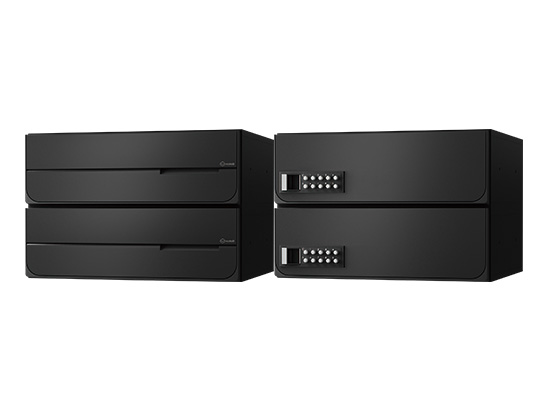 ナスタ D-ALL KS-MB4302PY-2PK-BK 2戸用 可変プッシュボタン錠 ブラック「直送品、送料別途見積り、法人・事業所限定」 acea｜佐勘金物店