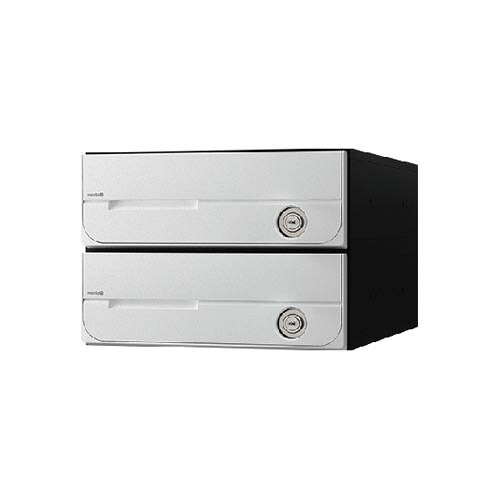 ナスタ D-ALL KS-MB5002PU-2C-W 2戸用 シリンダー錠 ホワイト「直送品、送料別途見積り、法人・事業所限定」 acea|佐勘金物店