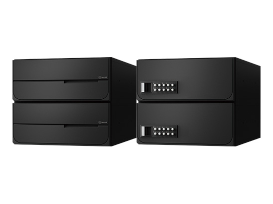 D-ALL KS-MB6302PY-2PK-BK 2戸用 可変プッシュボタン錠 ブラック 「直送品、送料別途見積り、法人・事業所限定」 acea｜佐勘金物店