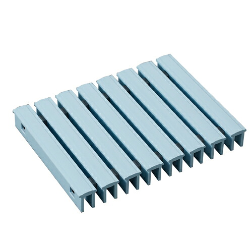 プール用樹脂グレーチング ブルー 直線用 GAP-25W250-A「直送品、送料別途見積り」 acea｜佐勘金物店
