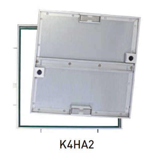 床点検口 アンダーハッチ K4HA2 30　鍵付きタイプ [サイズ]：274、外枠寸法：300　蓋寸法：286 acea 11,933円