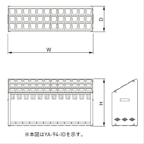 ランキングTOP5 アンブラーオクトN YA-93L-ID ライトグレー LGR 直送品