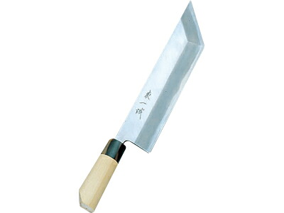 東一誠本職用和包丁　江戸さき　180mm「送料元払い・直送」｜佐勘金物店