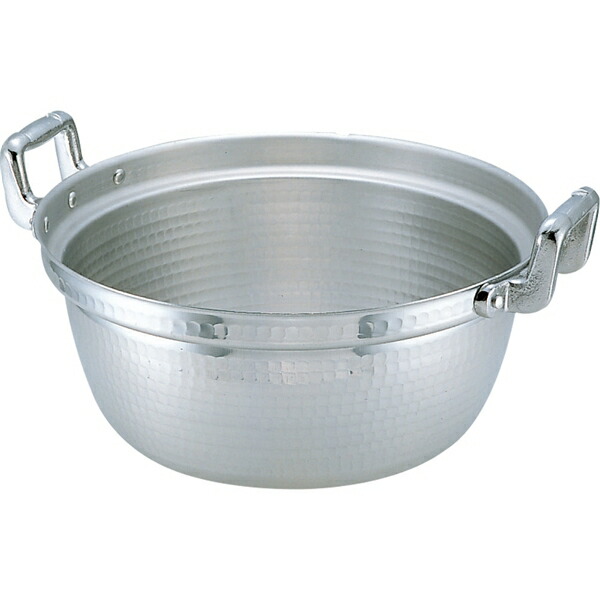 楽天市場】日本アルミ ツルマル印錦鍋 両手なべ33cm : キャッチザ