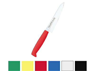 TOJIRO Color モリブデン ペティナイフ　F-180BL 120mm　ブルー「直送品」