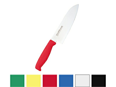 TOJIRO Color モリブデン 三徳　F-262BK 170mm　ブラック「直送品」