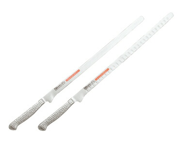 最高級のスーパー Brieto M11proヨーロッパ 3mm 12吋 M116 サーモンスライサー 包丁 ナイフ